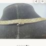Vintage Chevron silver necklace Image 6