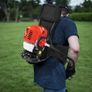 BU-KO 52cc Backpack Petrol Strimmer Garden Tool Including: String Trimmer, Brush Cutter with 3T Blade and 40T Blade Weed Brush Cutting Blade. Great Outdoor Power tool Image 5