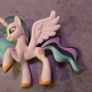 Princess 2.5" Celestia Canterlot Castle Mini Figure  HTF MLP G4 My Little Pony The Movie Image 6