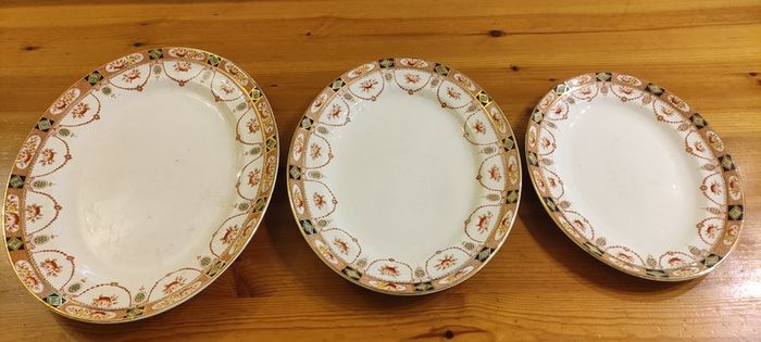 Arklow Pottery Oval Serving Platters - Vintage 1940s Irish China Set of 3