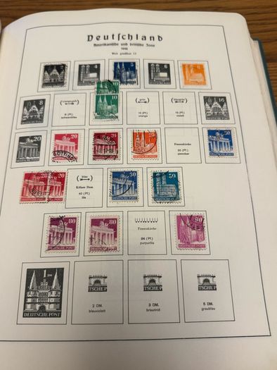 Stamp album GERMANY
