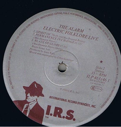 The Alarm   Electric Folklore Live