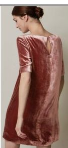 Toast Silk Velvet Shift Dress
