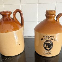Vintage Decorative Cider Jugs