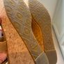 UGG Women's Whitney Platform Wedge Sandal in a beautiful Chestnut colour and never worn. Image 9