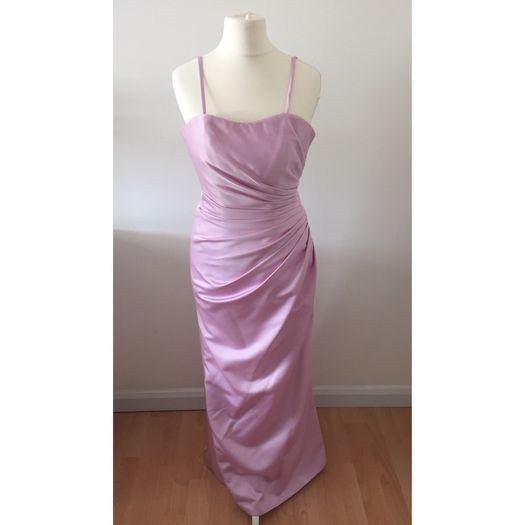 Beautiful light pink formal dress by Emily Fox - Size 8