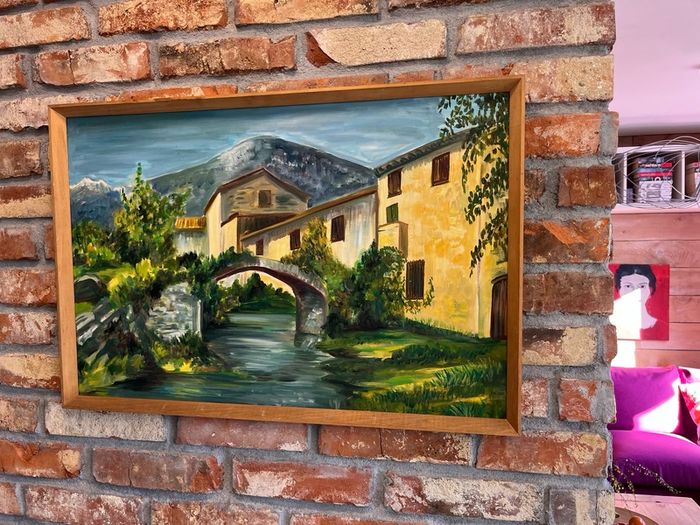 vintage oil painting