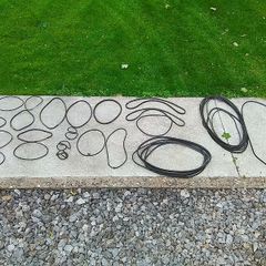 34.V Belts Job Lot.