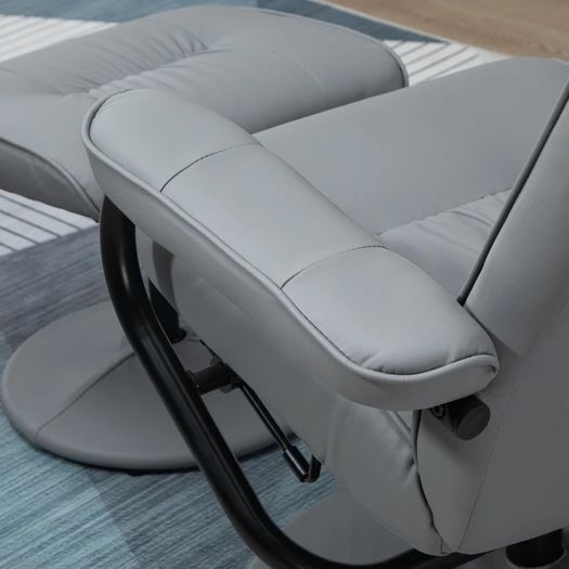 Freestanding Living Room Chair with High Density Cushion and Footrest (FREE SHIPPING)