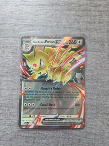 Team Rockets Persian EX Pokemon SV Black Star Promo