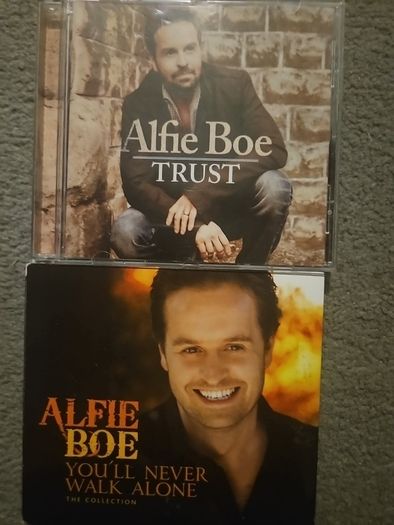 Alfie Boe CDs Collection: Trust / You"ll Never Walk Alone.