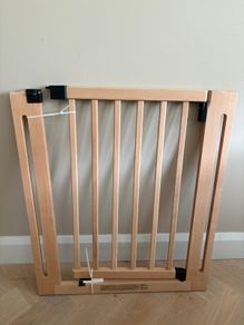 Safety Gate Wooden natural for kids Safetots 71-79 cm