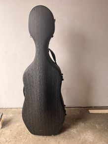 full size carbon fibre cello case