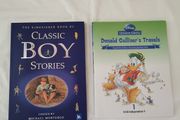 Classic boy stories and Donald Gullivers travels books