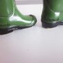 Pair of Leonardo Cats in Green Wellington Boots Image 6