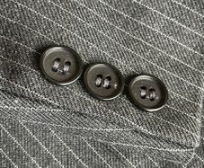 Mens Charcoal Grey Pinstripe Suit