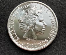 2013 1 oz Silver Britannia