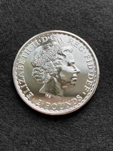 2013 1 oz Silver Britannia