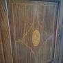 Edwardian Mahogany& satinwood inlaid bow-front sideboard Image 4