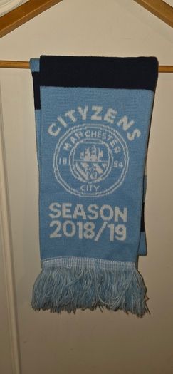 Manchester City Season 2018/2019 Scarf Football Soccer One size Unisex