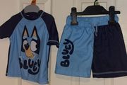 Bluey two piece Swim Set 18-24 months