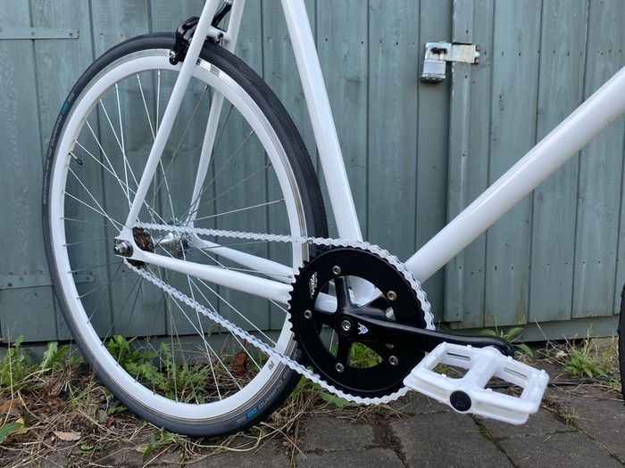 New Funked Up Fixie FixedGear Singlespeed Bicycle - Size 63cm XXL to suit a Rider of height 6'3" to 6'7" (190cm to 202cm)