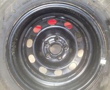 VW / Skoda spare wheel with new tyre