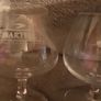 Two martell cognac glasses Image 3