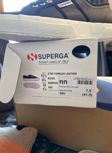 Superga 7.5 UK