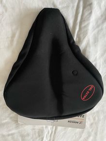 Memory foam saddle cover