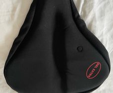 Memory foam saddle cover