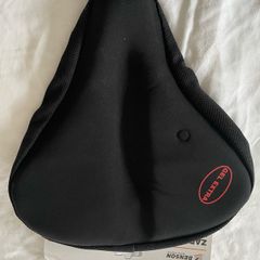 Memory foam saddle cover
