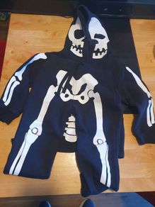 2-4 years Skeleton Tracksuit Halloween