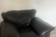 Free Black Leather Armchair