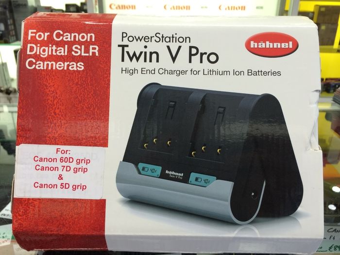 Hahnel Twin V Pro Charger Canon 5D