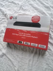 LG Full HD Up-Scaling DVD Player with USB Content Playback