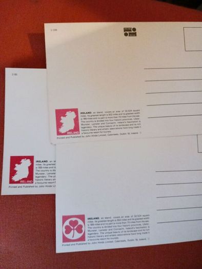 3 Vintage John Hinde postcards