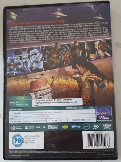 Star Wars Rebels DVDs