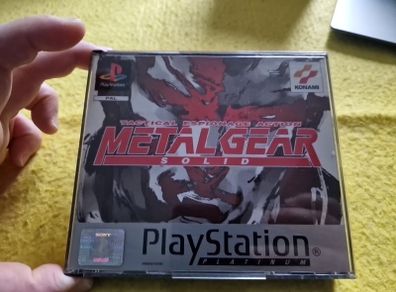 Metal Gear Solid PlayStation1 Ps1 PlayStation2 Ps2 Games Original