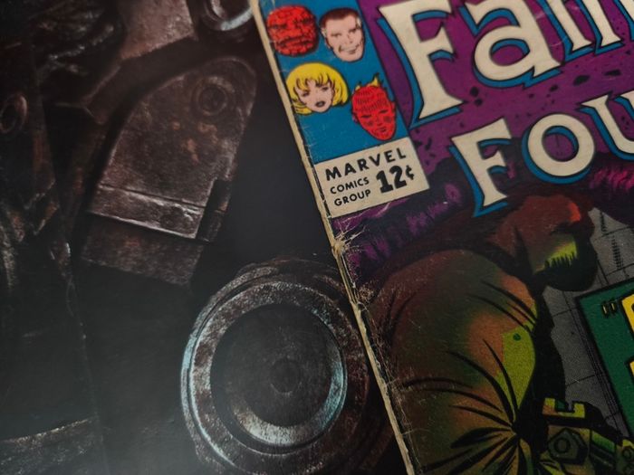 Fantastic Four ! Issue #37 ! 1st Appearance of Anelle - Death of Morrat ! by Stan Lee and Jack Kirby ! Silver Age Comic from 1965 ! by Marvel !