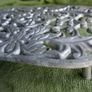 Vintage oval aluminum trivet French Vintage ByIsa Image 4