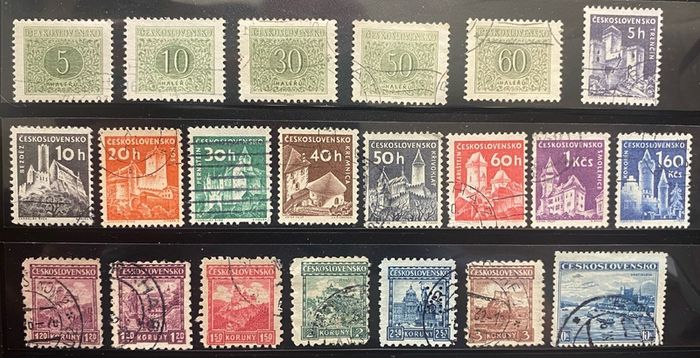 Czechoslovakian Stamp lot