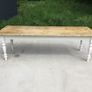 A 7ft Country Farmhouse Table Image 5