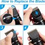 Dog Clippers, Dog Grooming Clippers, Rechargeable, 3-Speed, Cordless, Low Noise Grooming Kit for Dog Cat and Other Pets Image 6