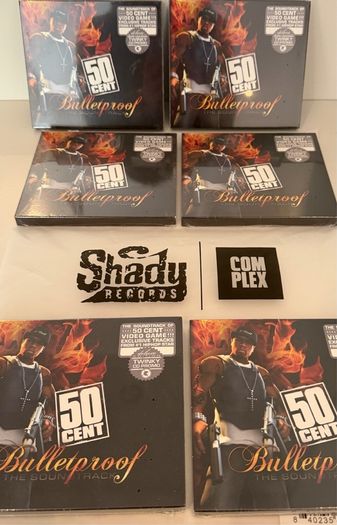 50 Cent 'Bulletproof' Soundtrack. Very old and brand new.