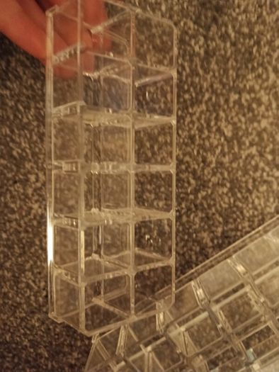 Acrylic Make up storage x 4 lipstick holders