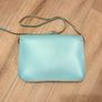 Zatchels Handmade Leather Satchel - Pastel Baby Blue - Made in UK Image 2