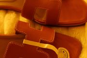 shoes inspired by Hermes