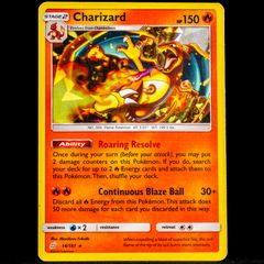 Charizard 14/181 Cracked Ice Holo Rare Team Up Sun and Moon Pokemon Card