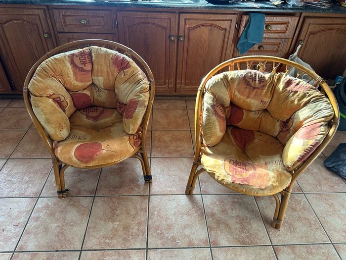 bamboo chairs